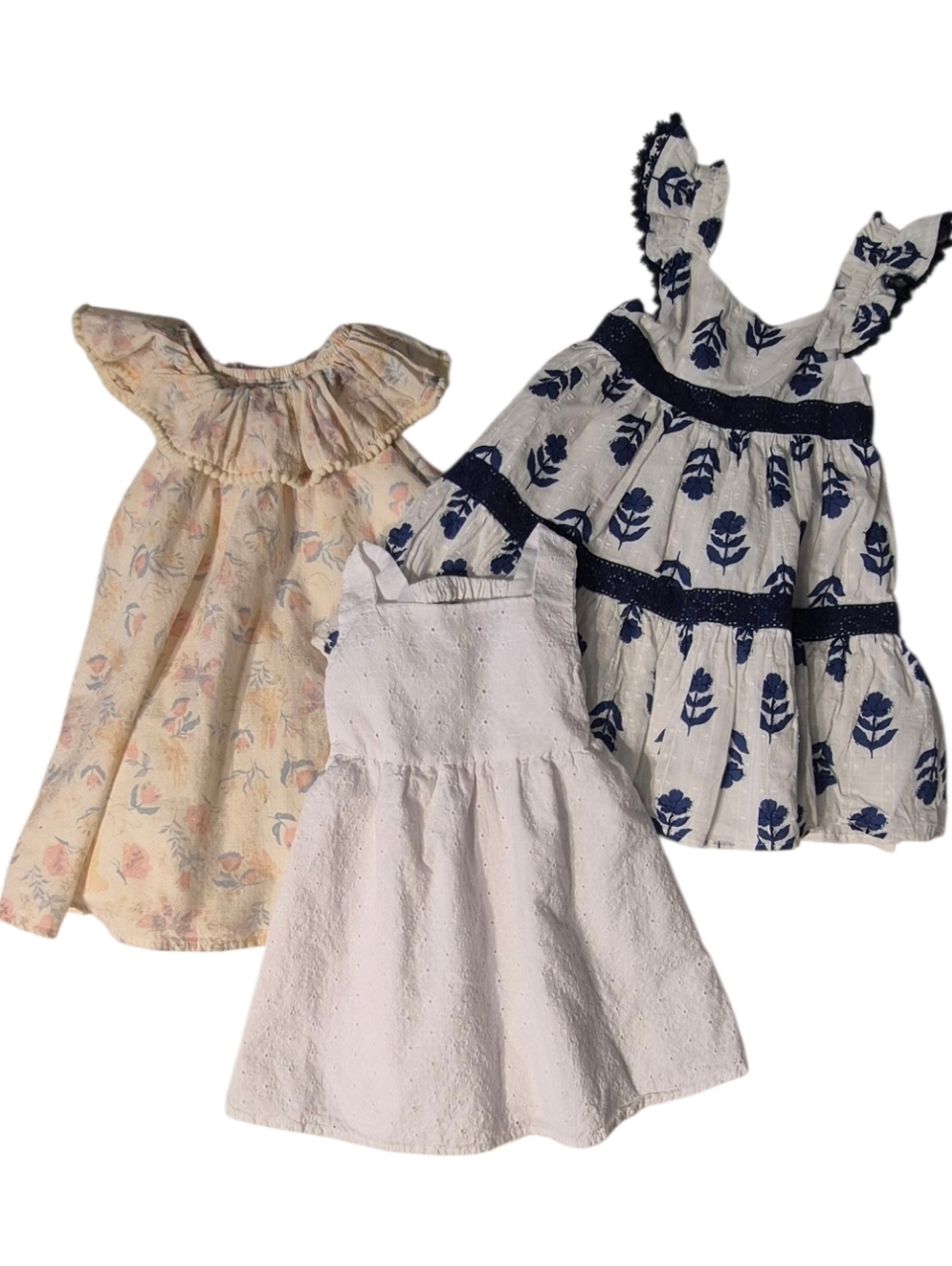 3 Beautiful Girls Summer Dresses, Sz 3T